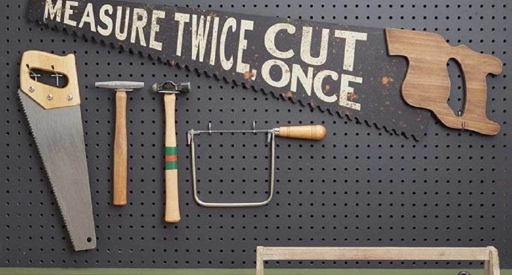 “Measure twice, cut once” – and other practical woodworking rules for cyber security and privacy