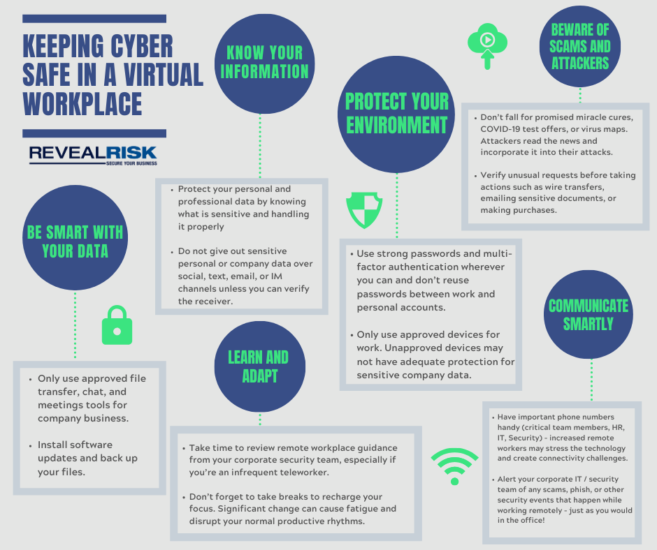 Staying “Cyber Safe” Infographic